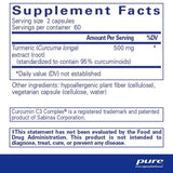 Pure Encapsulations Curcumin 60's