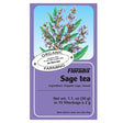 Salus-Haus Organic Sage herbal tea bags for hormonal balance and throat soothing 15 bags pack.