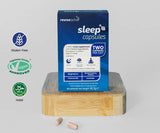Revive Active Sleep capsules with Magnesium 5-HTP and L-Theanine for restful sleep and recovery 30 capsules pack.