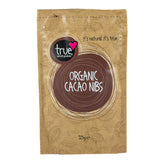 True Natural Goodness organic cacao nibs, 125g.