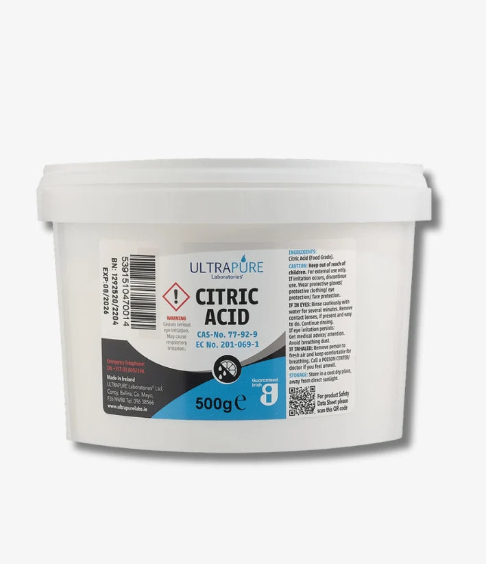 UltraPure Labs Citric Acid 50g