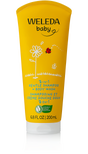 Weleda Baby gentle 2-in-1 shampoo and body wash for children.