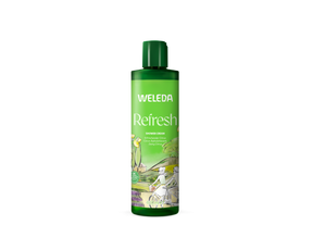 Weleda Refresh zesty citrus shower cream for a fresh daily cleanse.