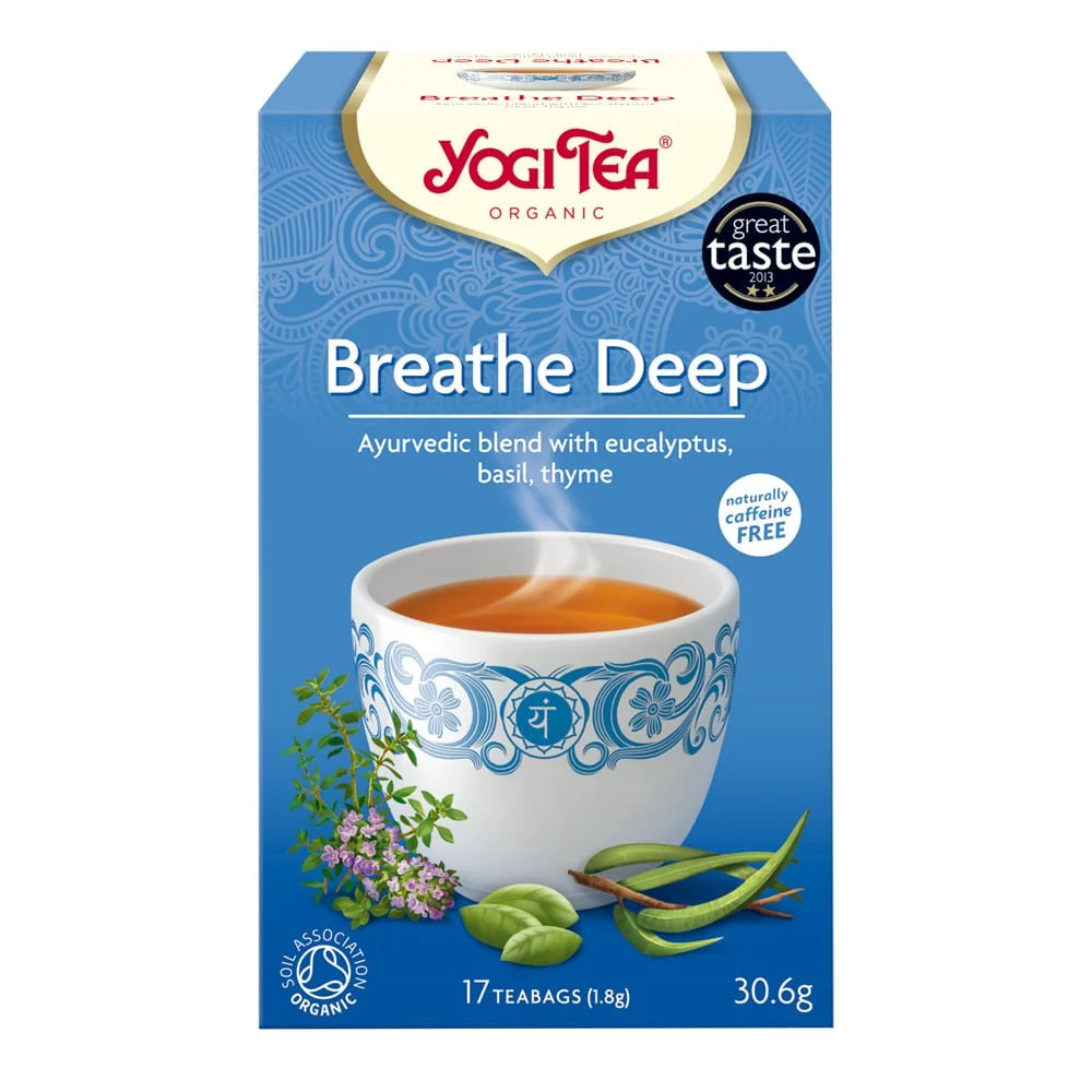 Yogi Tea Organic Breathe Deep - 17 teabags