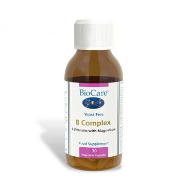 BioCare B Complex Yeast Free - 30 caps