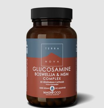 Terranova Glucosamine, Boswellia & MSM Complex 50 capsules