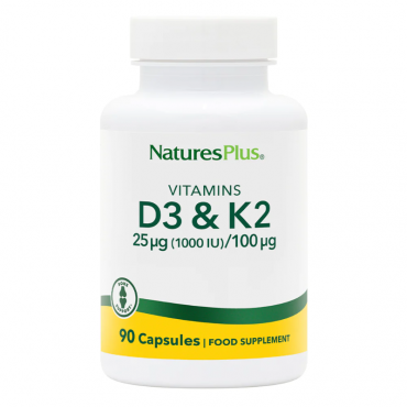 Nature's Plus Vit D3/Vit K2 (1000iu/100mcg)