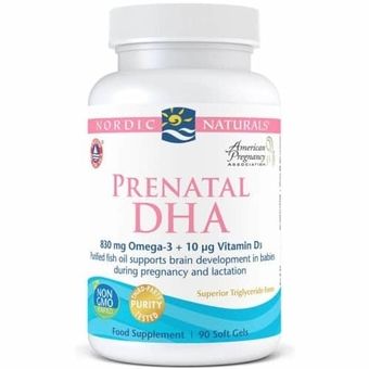 Nordic Naturals Prenatal DHA 90 Soft Gels