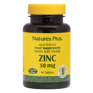 Natures Plus Zinc 50mg tablets