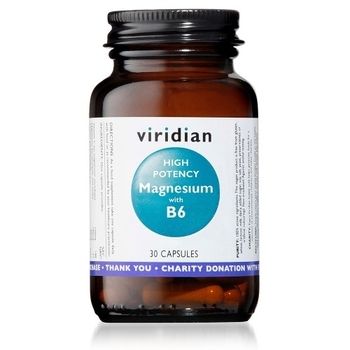 Viridian High Potency Magnesium with B6 - 30 capsules