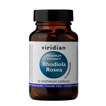 Viridian Maximum Potency Rhodiola - 30 capsules