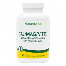Natures Plus Calcium, Magnesium, D3 & K2