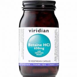Viridian Betaine HCL with Gentian - 90 capsules