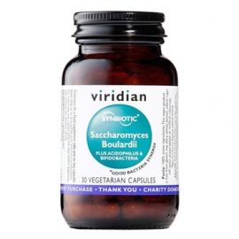 Viridian Synbiotic Saccharomyces Boulardii 30 Veg Caps