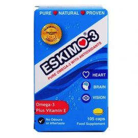 Eskimo-3 with Vitamin E - 250 Capsules